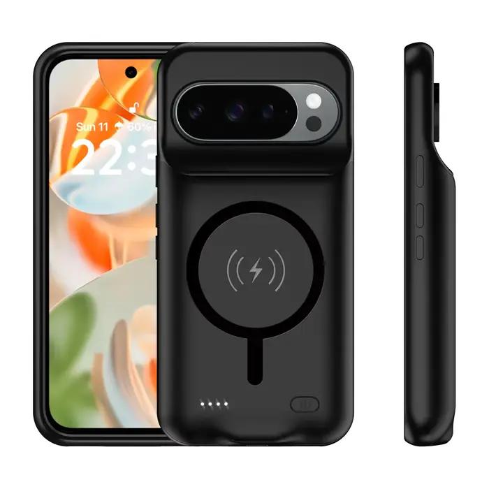 Étui de charge sans fil technologique pour Google Pixel 6A 7A 8A 9 10 Pro XL 9A – Coque