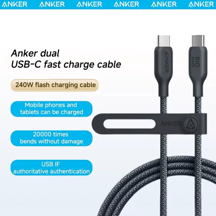 Anker – câble USB-C vers USB-C 240W