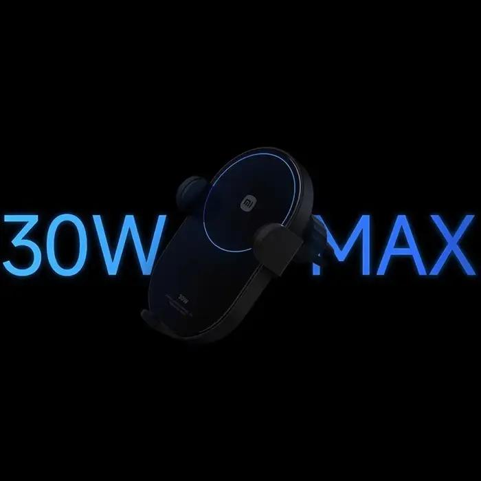Chargeur de voiture sans fil 30W Max Xiaomi pour smartphones compatibles 6000 modèles universels occasions quotidiennes longs voyages offrir à des amis ou collègues