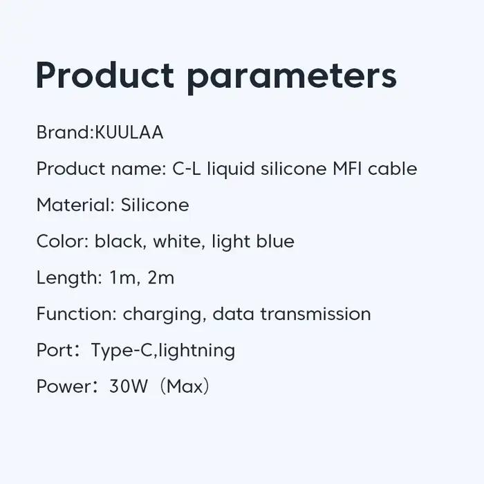 Câble de charge rapide USB Type-C