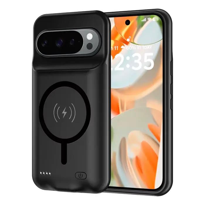 Étui de charge sans fil technologique pour Google Pixel 6A 7A 8A 9 10 Pro XL 9A – Coque