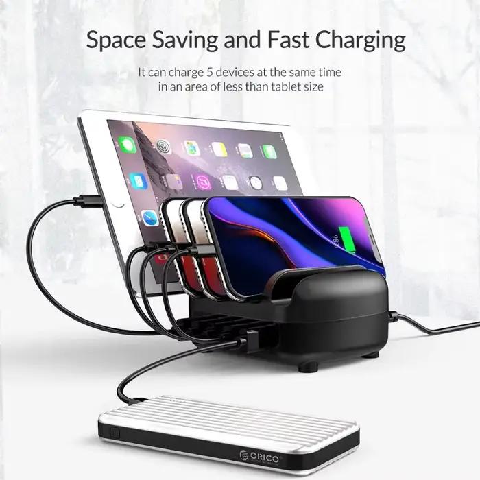 ORICO – Station de charge USB à 5 Ports