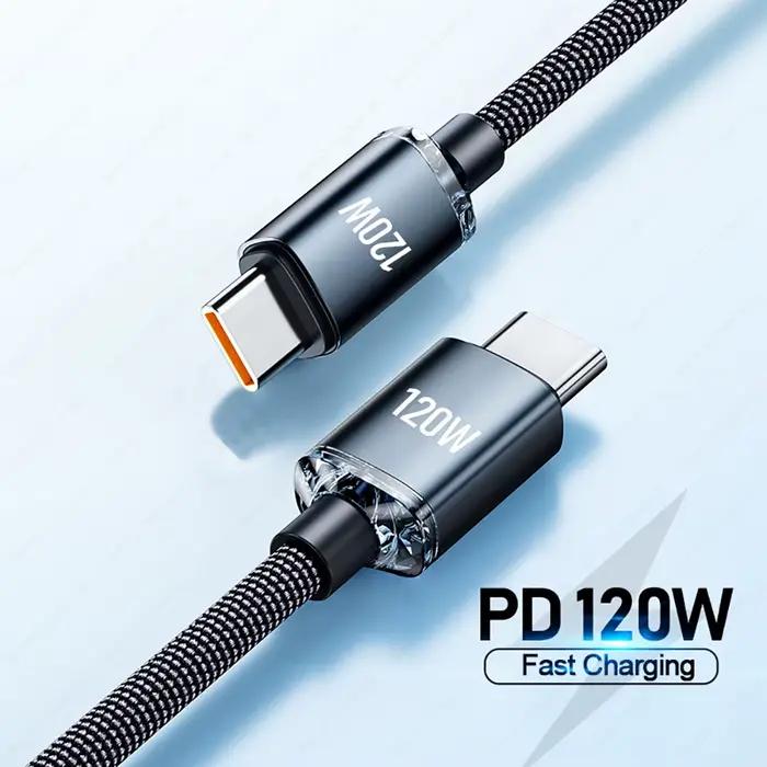 PD 6A 120W charge rapide Type C