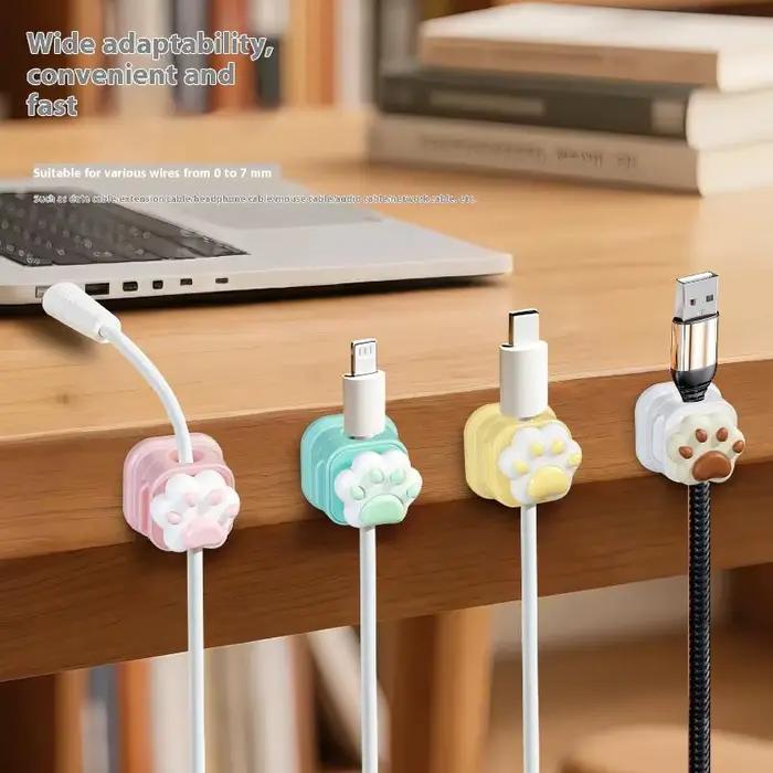 Organiseurs de câbles mignons pour bureau