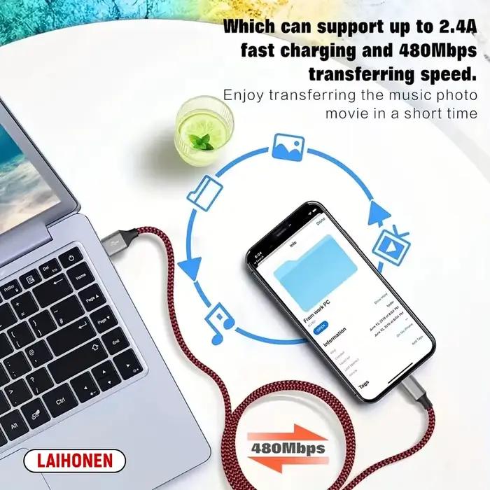 Câble USB A vers Lightning MFi certifié, 1M 2M 3M, pour iPhone 14 13 12 11 X XR Pro Max, câble de charge rapide, cordon de données