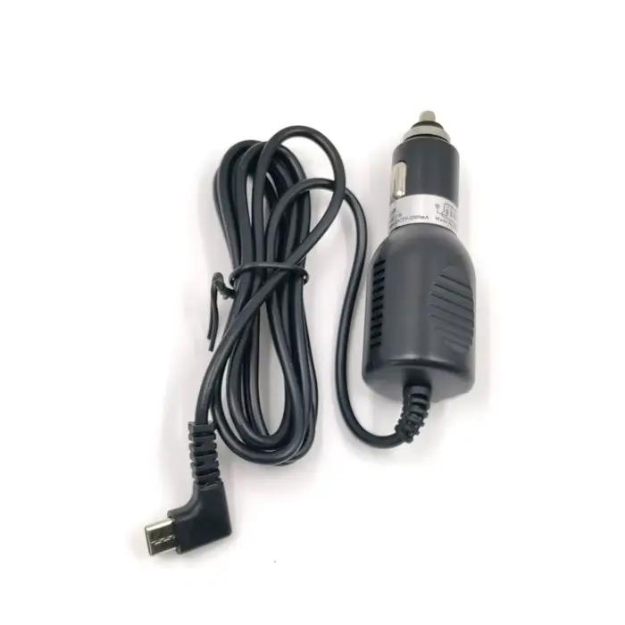 Câble adaptateur de TYPE-C pour chargeur d'alimentation de voiture 2,5a, cordon de 1.2M pour chargeur de navigation GPS, accessoire de voiture