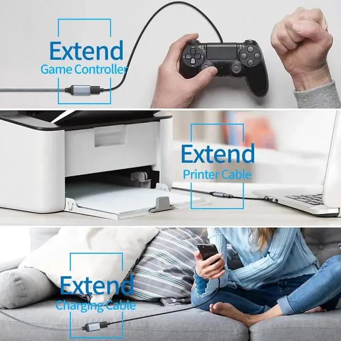 Câble d'extension USB 3.0 mâle vers femelle