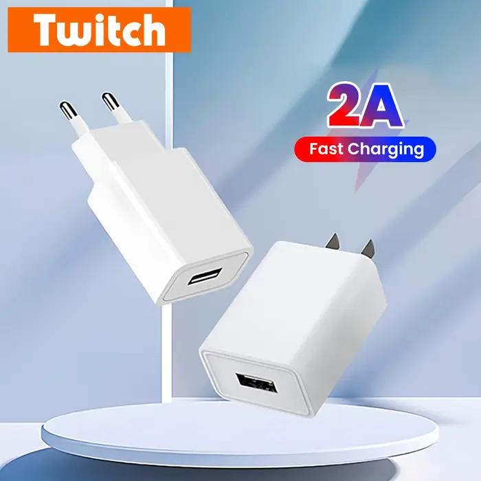 Chargeur USB 2A avec prise EU/US