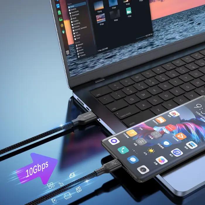 Câble USB3.2 USB3.1 Gen2 10Gbps USB-A vers USB Type C