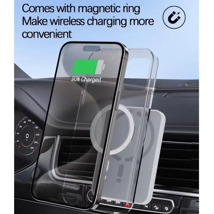 Support de téléphone magnétique sans fil 15W pour voiture pour iPhone 16 15 14 13 12 Pro Max XS 11 charge rapide occasions spéciales