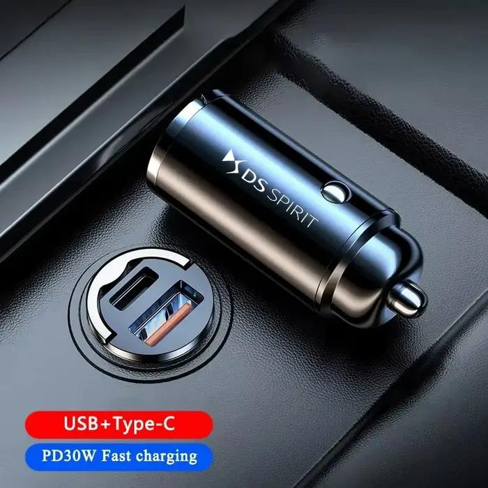Adaptateur de chargeur de voiture USB PD Type C