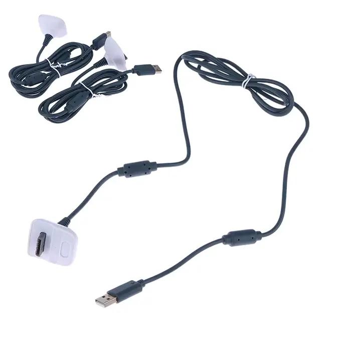 Pour XBOX 360 contrôleur sans fil poignée câble de connexion accessoire 1.5M USB Play