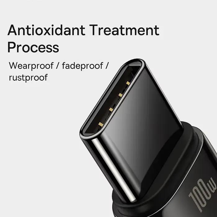 Câble de charge rapide Baseus USB Type-C 100W pour Samsung Huawei Realme OnePlus Poco smartphones et tablettes occasions quotidiennes cadeaux