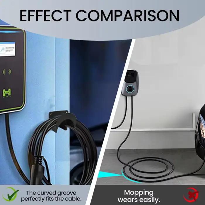 Support mural de chargeur EV en PP haute résistance robuste et élégant pour garage et maison occasions spéciales