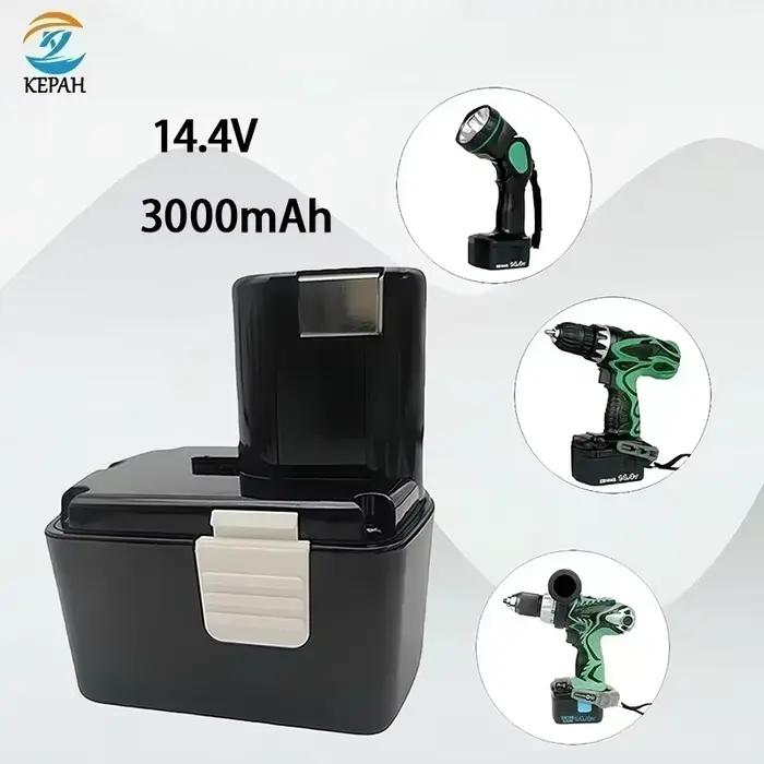 Batterie rechargeable d'origine pour Hitachi 14.4V EB1414S EB14B EB1412S