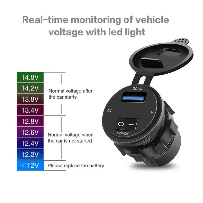 ZHIYU – chargeur rapide USB QC3.0 18W