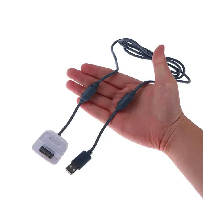 Pour XBOX 360 contrôleur sans fil poignée câble de connexion accessoire 1.5M USB Play