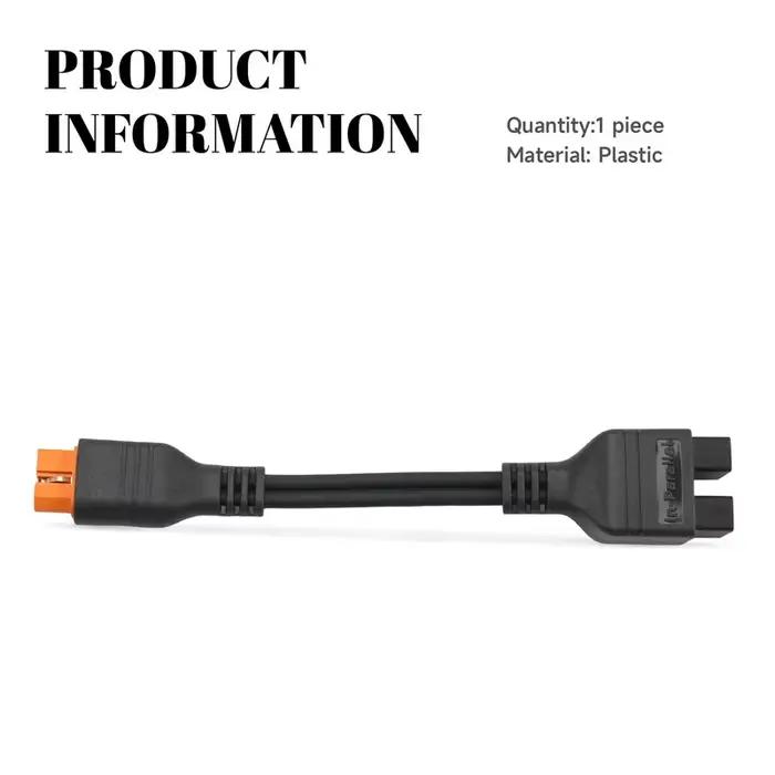 For EF ECOFLOW Accessoires pour panneaux solaires - Câble adaptateur 1 vers 2 - XT60I
