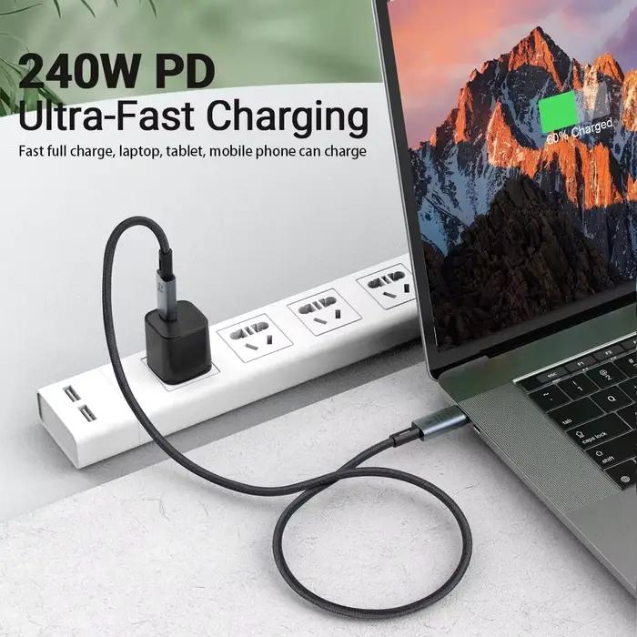 Câble de charge rapide USB C vers USB C 240 W