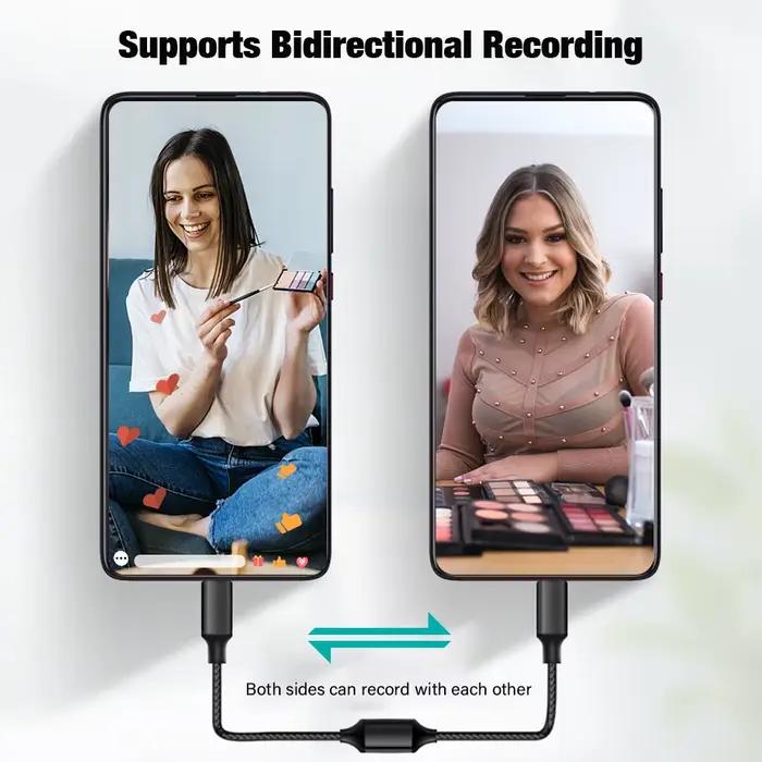 Câble Audio bidirectionnel 3.5mm vers USB C 3.5 L