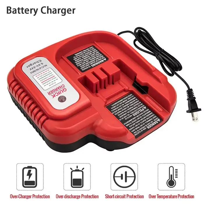 Chargeur de remplacement pour batterie Black & Decker NiCD NiMH 18V 14.4V 12V 9.6V
