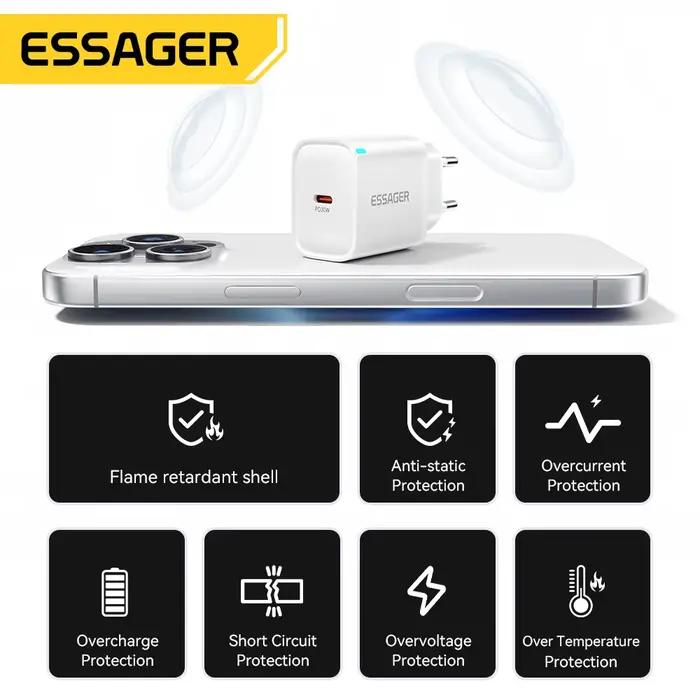Essager 30W chargeur rapide PD