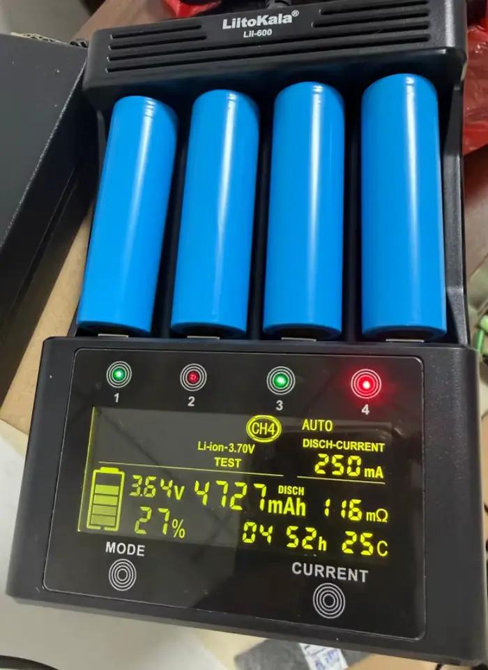 Batterie lithium-ion rechargeable 21700 3.7V 4500mAh 3C