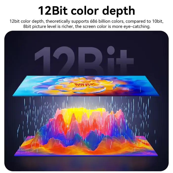 Câble USB-C vers DisplayPort 8K60Hz 32.4Gbps pour Ordinateur Moniteur Projecteur Télévision Occasions Spéciales