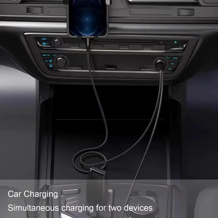 Câble séparateur double USB C Multi TypeC 6A