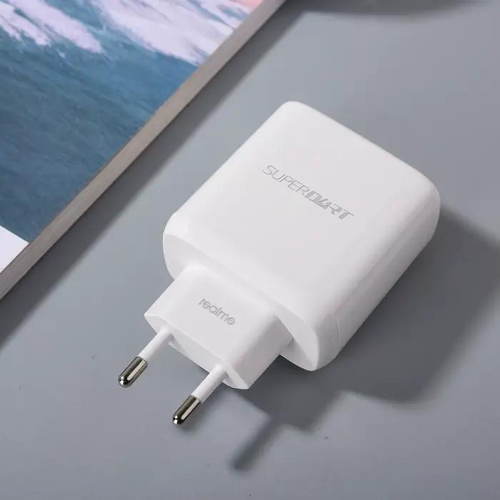 Realme GT Neo 2 2T 5 GT2 chargeur 65W SuperDart EU adaptateur de charge rapide câble de Type C