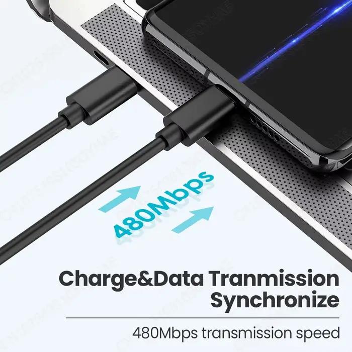 Câble Micro USB de Type C vers Micro