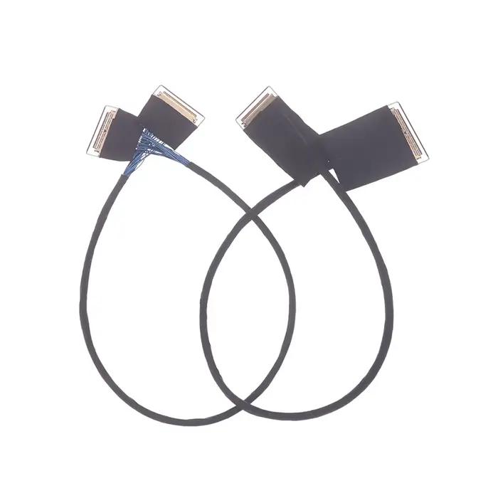 Câble coaxial pour écran d'affichage LCD EDP 40 broches 30 broches 4K 2K 4 voies conversion 2 voies type-c ou DP vers carte de lecteur EDP occasionnelle professionnel vidéo photo