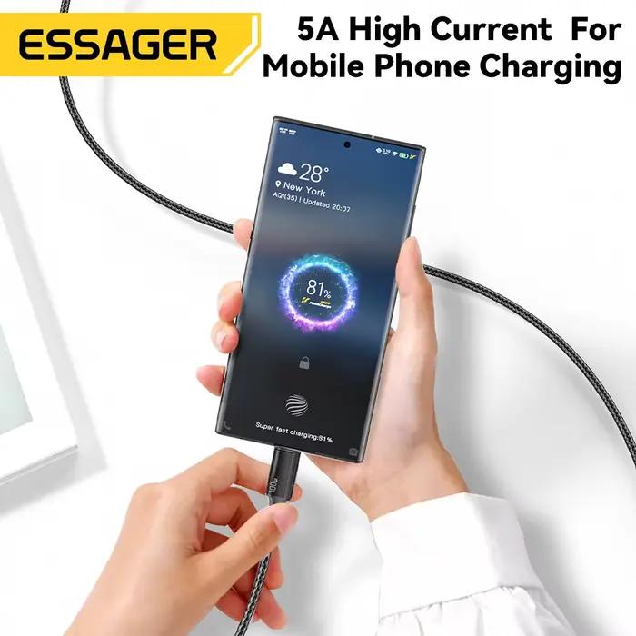 Essager PD 100W Type C à C câble USB type-c 5A