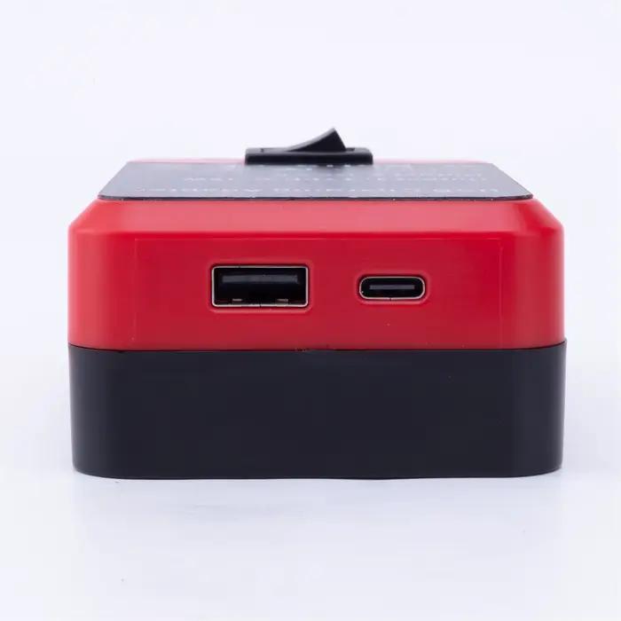 Batterie externe Parkside X20V pour outils Dewalt Milwaukee Makita compatible lithium 18V usage intérieur extérieur camping randonnée occasions spéciales