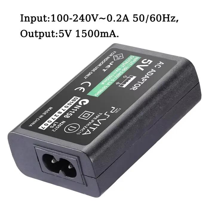 Adaptateur secteur EU US pour Sony PSVITA 1000