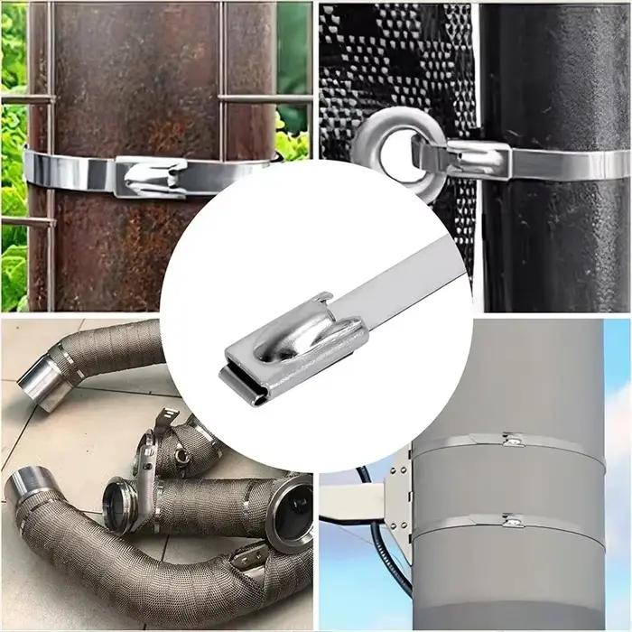 Attaches de câble en métal