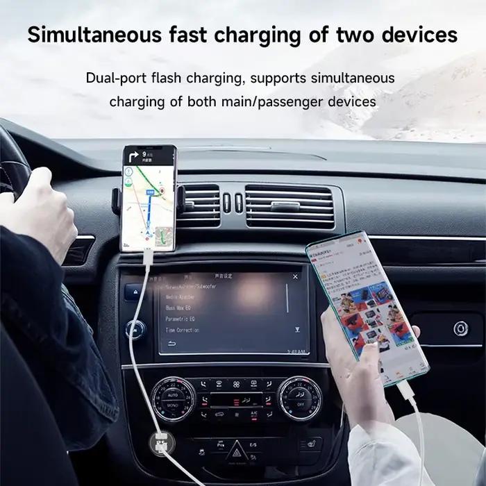 Chargeur de voiture 120W 100W 90W 6A