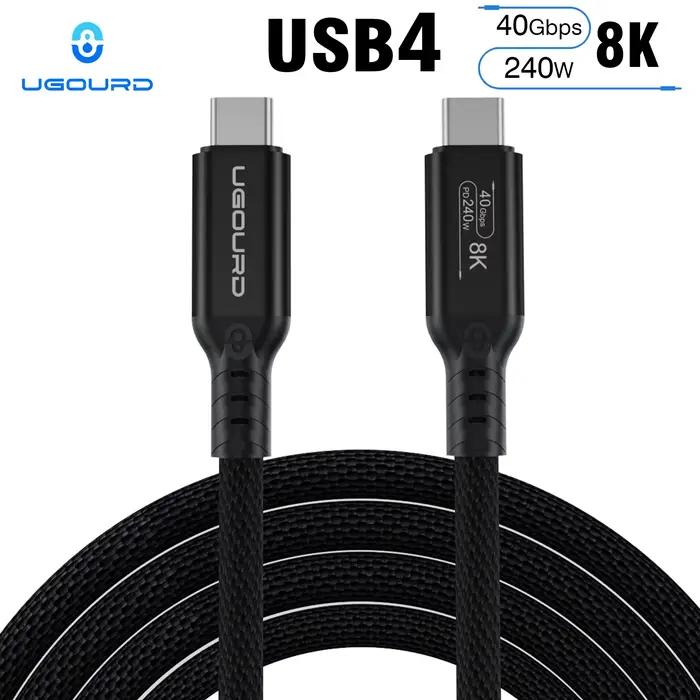 Câble Thunderbolt 4 USB4 40Gbps