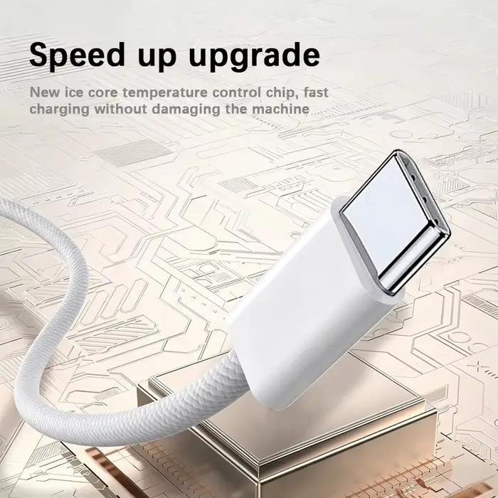 2 ensembles de chargeurs rapides 40W pour iPhone 14 Pro Max, pour iPhone 17 15 16 13 12 Pro Max, câble de charge rapide Type C, prise EU, adaptateur
