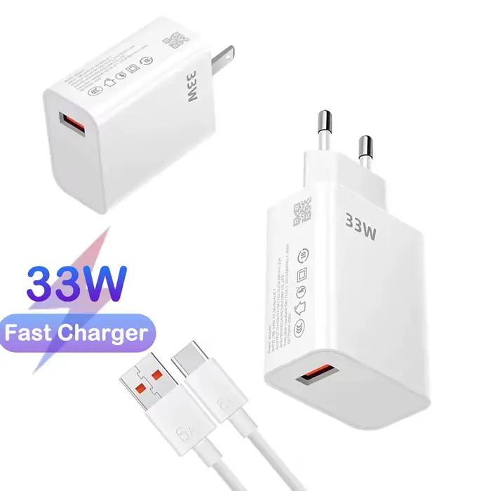 Chargeur USB 33W, Charge rapide