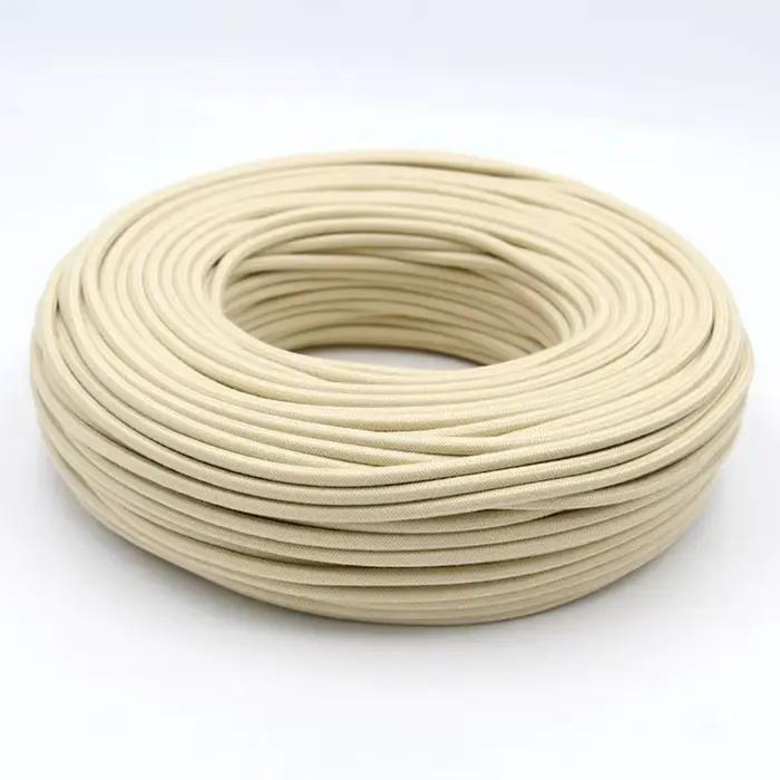 Câble tressé en tissu à 3 cœurs de 0
