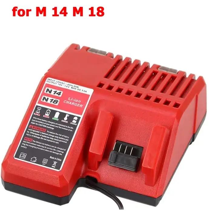 Chargeur de batterie universel pour outils électriques Milwaukee compatible 12V 14.4V 18V occasions bricolage construction métallerie