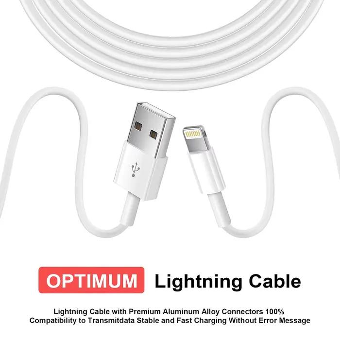 Câble de charge rapide USB vers éclairage