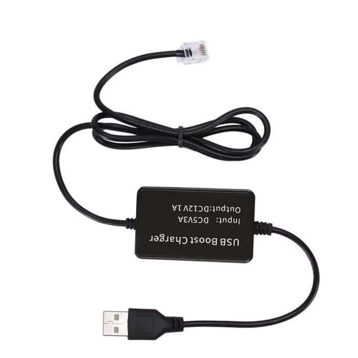 Câble USB vers RJ11 optimisé pour les détecteurs de radar avec prise DC55X21