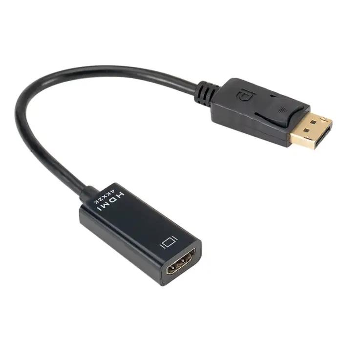 Adaptateur convertisseur DP vers HDMI 4K 1080P mâle vers femelle