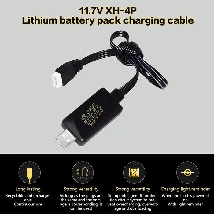Chargeur de batterie Li-ion 11.1V 3S avec Balance et lumière de protection