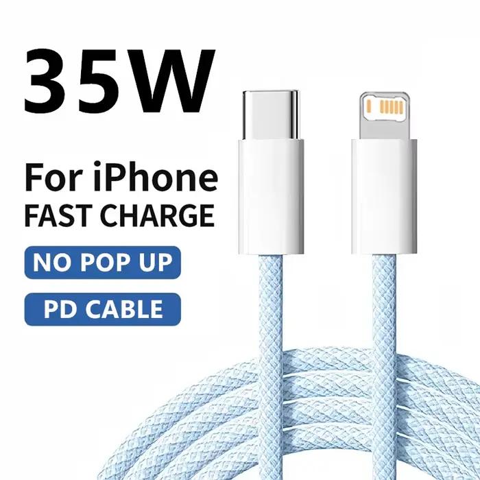 Câble PD de Charge rapide tressé 35W