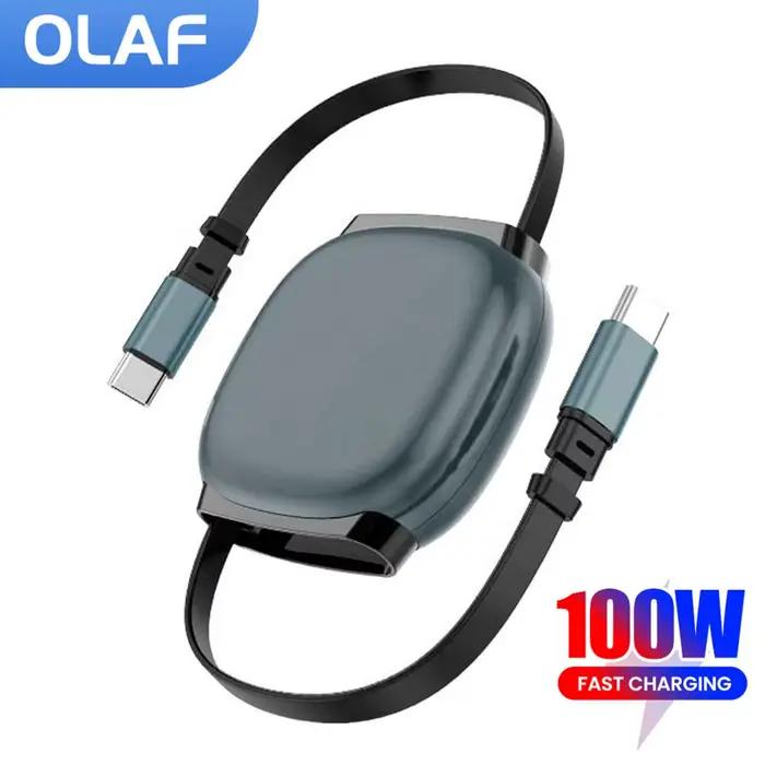 Câble USB C vers USB C 100W pour iPhone 16 15 Plus Pro Max