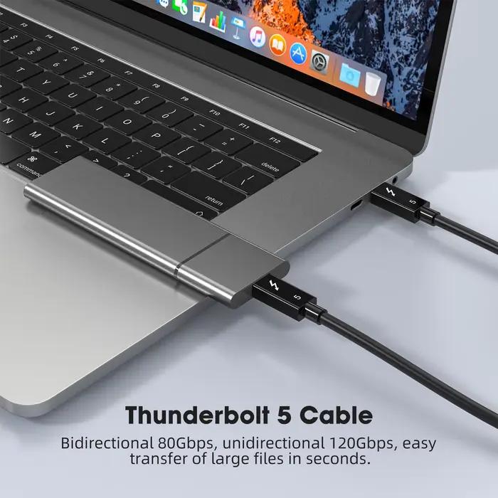 Câble coaxial Thunderbolt 5 de 0
