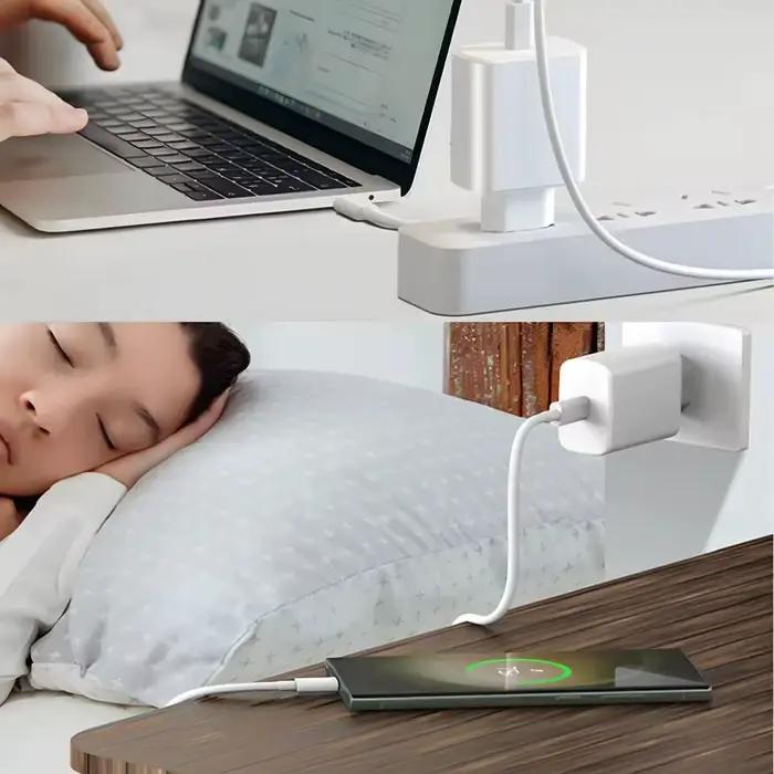 Chargeur rapide PD 25W pour la charge USB-C – Adaptateur secteur Cube